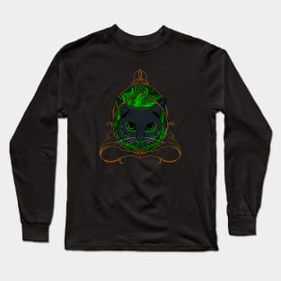 Black Cat Long Sleeve T-Shirt